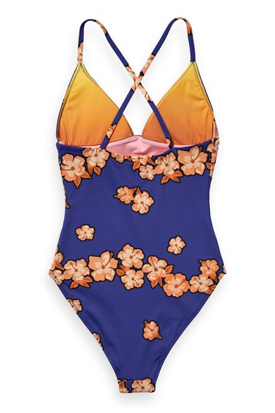 Maison Scotch Costum de baie intreg reversibil Femei