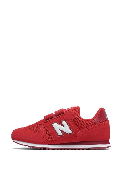 New Balance Pantofi sport de piele nabuc cu velcro Fete