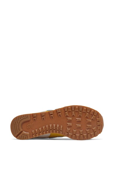 New Balance Pantofi sport de piele intoarsa, cu logo contrastant 574 Barbati