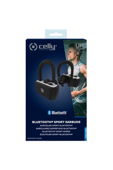 Celly Casti bluetooth  Earbuds Sport, Negru Femei