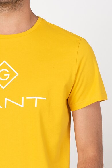 Gant Тениска от памук Lock Up на лога Мъже
