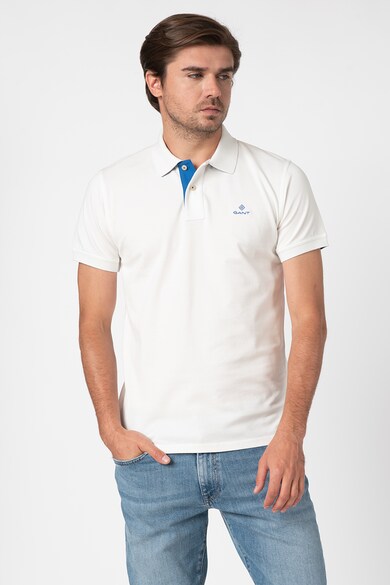 Gant Tricou polo regular fit din pique Barbati