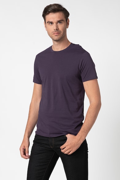 ARMANI EXCHANGE Tricou slim fit cu decolteu la baza gatului Barbati