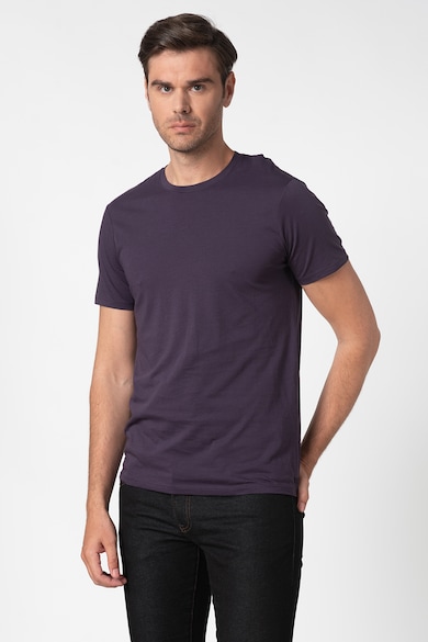 ARMANI EXCHANGE Tricou slim fit cu decolteu la baza gatului Barbati