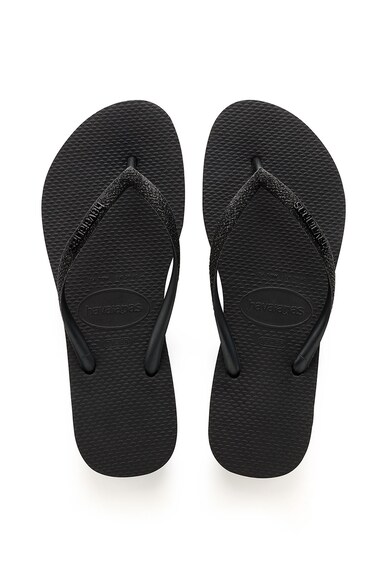 Havaianas Papuci flip-flop cu aspect lucios Slim Glitter Femei