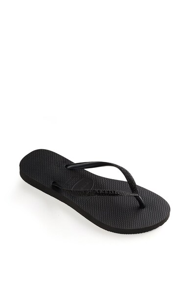 Havaianas Papuci flip-flop cu aspect lucios Slim Glitter Femei