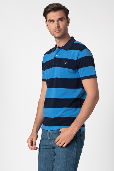 Gant Tricou polo cu model in dungi Barbati