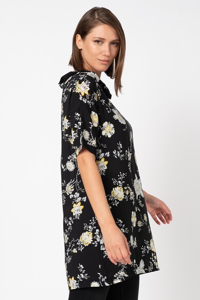 Antonia M Rochie mini cu model floral si maneci cazute Femei