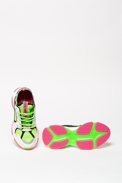 Steve Madden Pantofi sport de piele ecologica cu aspect colorblock Gradually Femei