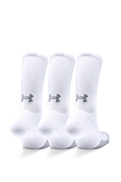 Under Armour Унисекс чорапи за фитнес Heat Gear, 3 чифта Жени