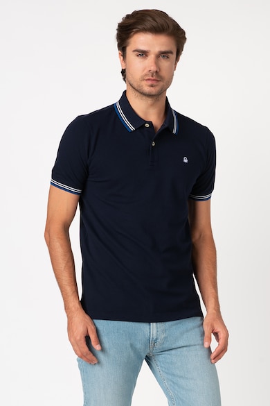 United Colors of Benetton Tricou polo din material pique Barbati