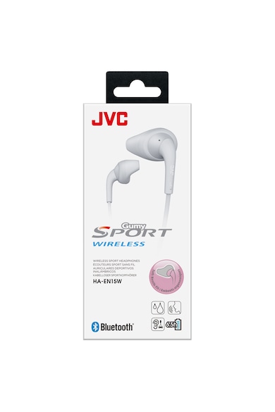 JVC Casti sport wireless  Bluetooth, HA-EN15W Femei