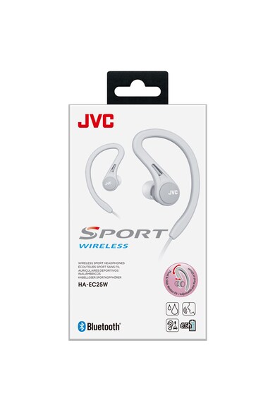 JVC Casti sport wireless  Bluetooth, HA-EC25W Femei