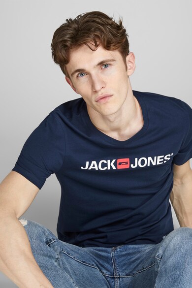 Jack & Jones Тениска Classic по тялото с лого Мъже