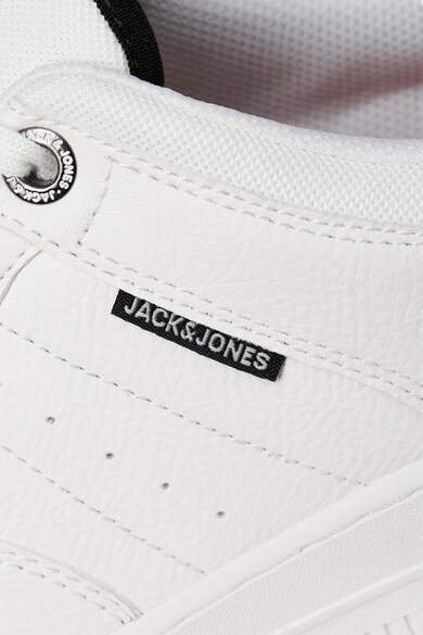 Jack & Jones Pantofi sport din piele ecologica si material textil Baieti