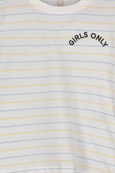 Kids Only Only, Раирана тениска от органичен памук Момичета