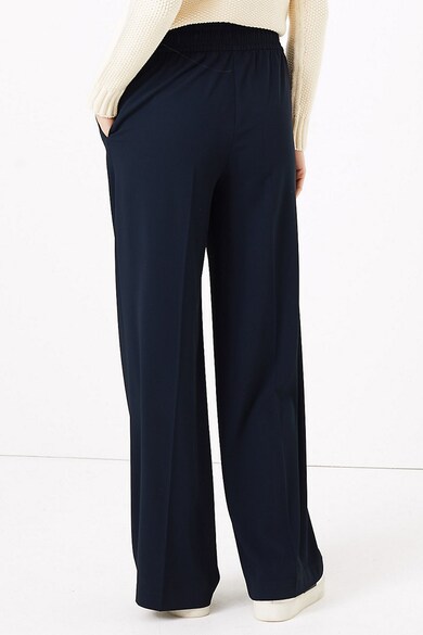 Marks & Spencer Pantaloni cu croiala ampla si talie cu snur de ajustare Femei