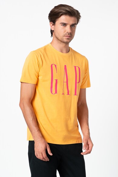GAP Tricou din bumbac cu imprimeu logo Barbati