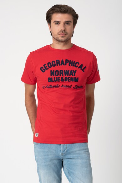 Geographical Norway Tricou cu imprimeu logo Jivors Barbati