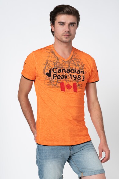 Canadian Peak Tricou cu logo Jundai Barbati