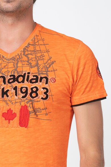 Canadian Peak Tricou cu logo Jundai Barbati