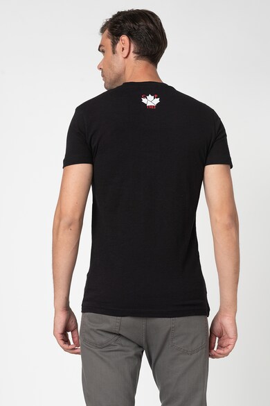 Canadian Peak Tricou cu imprimeu grafic si logo Junius Barbati