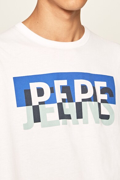 Pepe Jeans London Tricou cu imprimeu logo B Barbati