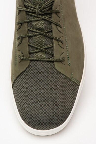 Timberland Pantofi sport de piele nabuc cu detalii texturate Amherst Barbati
