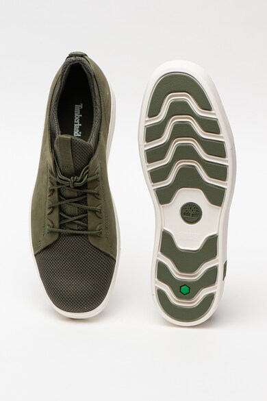 Timberland Pantofi sport de piele nabuc cu detalii texturate Amherst Barbati