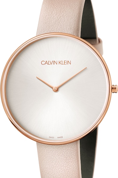 CALVIN KLEIN Ceas cu o curea de piele Femei