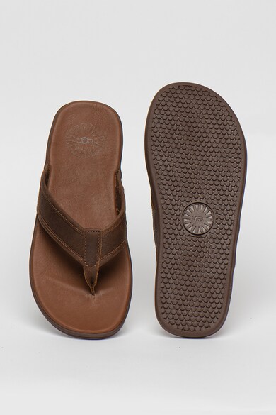 UGG Seaside bőr flip-flop papucs férfi