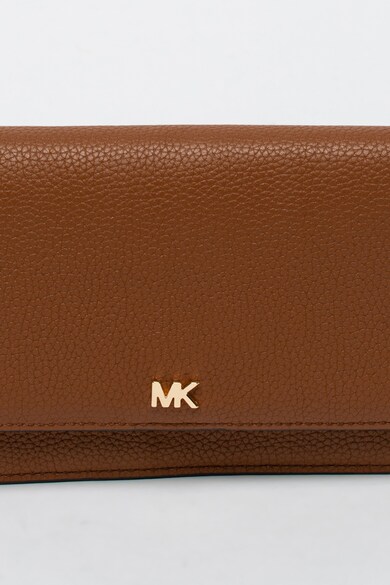 Michael Kors Geanta crossbody convertibila, de piele, cu aplicatie logo metalica Femei