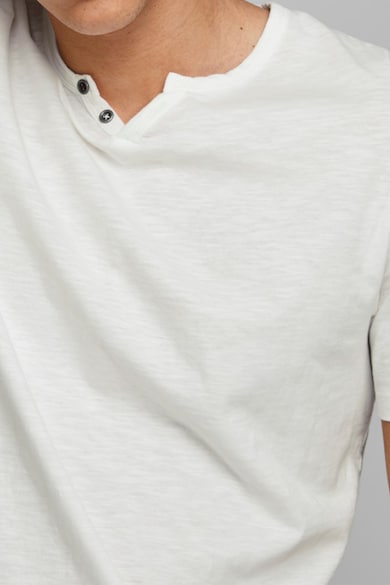 Jack & Jones Slipt szűk fazonú póló gombos hasítékkal férfi