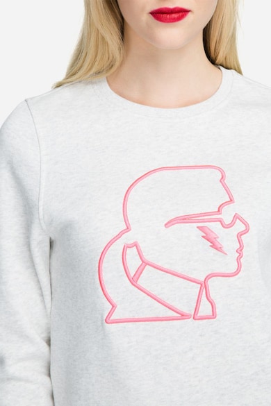 Karl Lagerfeld Bluza sport cu broderie logo Femei