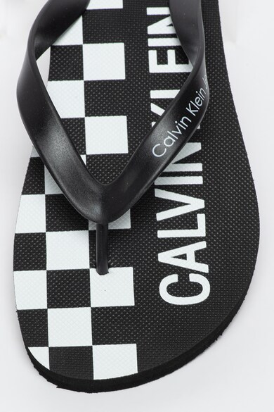 CALVIN KLEIN JEANS Papuci flip-flop cu detaliu logo Errol Barbati