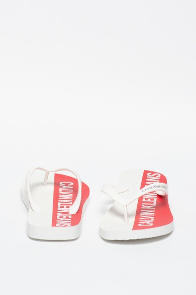 CALVIN KLEIN JEANS Papuci flip-flop cu detaliu logo Errol Barbati