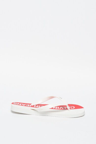 CALVIN KLEIN JEANS Papuci flip-flop cu detaliu logo Errol Barbati