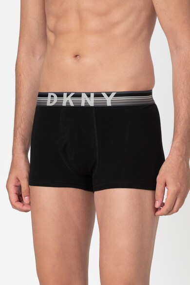 DKNY Set de boxeri cu banda elastica cu logo- 3 perechi Barbati