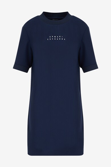 ARMANI EXCHANGE Rochie tip tricou cu imprimeu logo contrastant Femei