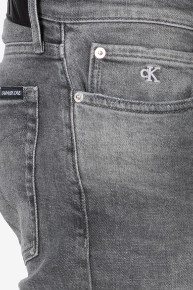 CALVIN KLEIN JEANS Blugi drepti cu aspect decolorat Barbati