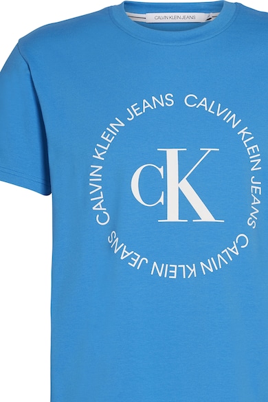 CALVIN KLEIN JEANS Tricou cu decolteu la baza gatului si imprimeu logo Barbati