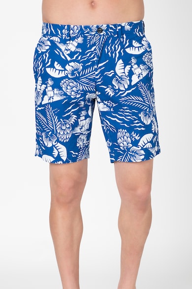 Tommy Hilfiger Pantaloni scurti cu imprimeu tropical Brooklyn Barbati