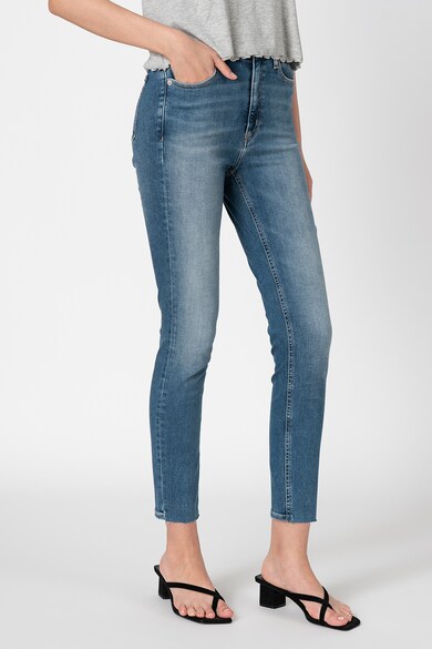 CALVIN KLEIN JEANS Blugi skinny cu talie inalta Femei