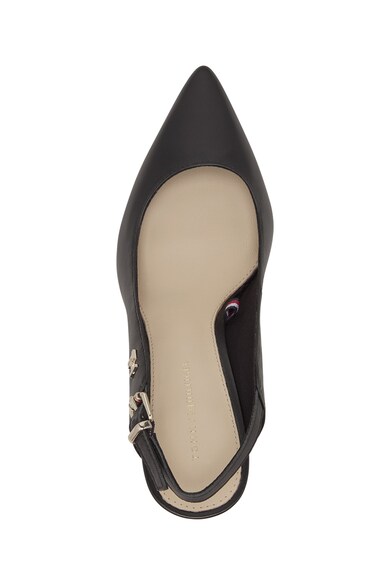 Tommy Hilfiger Pantofi de piele cu bareta slingback Femei