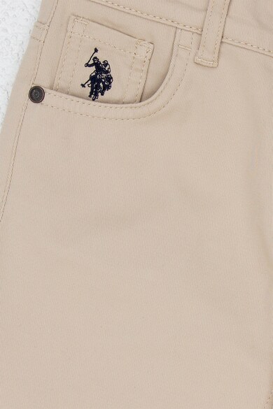 U.S. Polo Assn. Blugi cu logo brodat discret Baieti