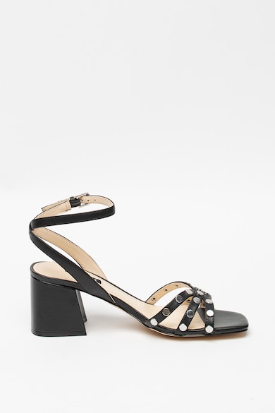 NINE WEST Sandale de piele cu toc masiv Gale Femei