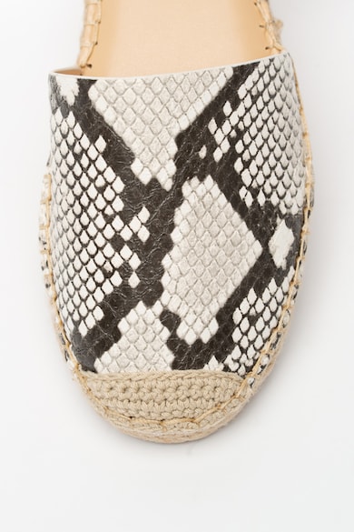 NINE WEST Espadrile de piele ecologica cu sireturi More Femei