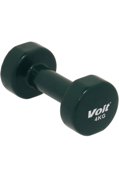 Kondition Gantera fitness  Voit, coating vinil, 4 kg, Verde Femei