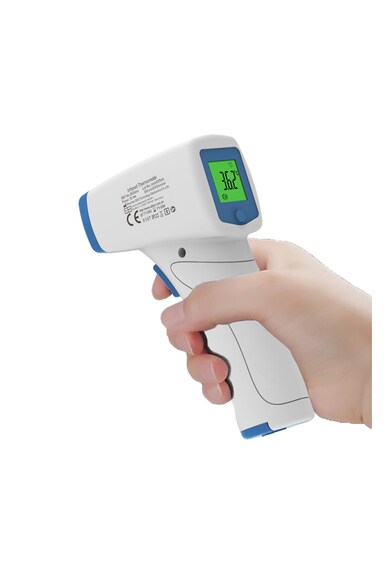 BSX Termometru digital cu infrarosu, fara contact, 906 Femei