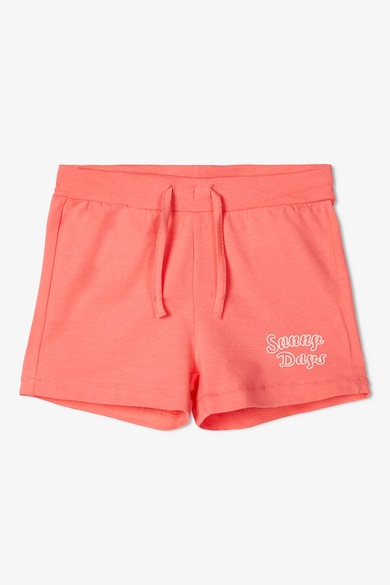 NAME IT Set de pantaloni scurti si tricou din amestec de bumbac Fete